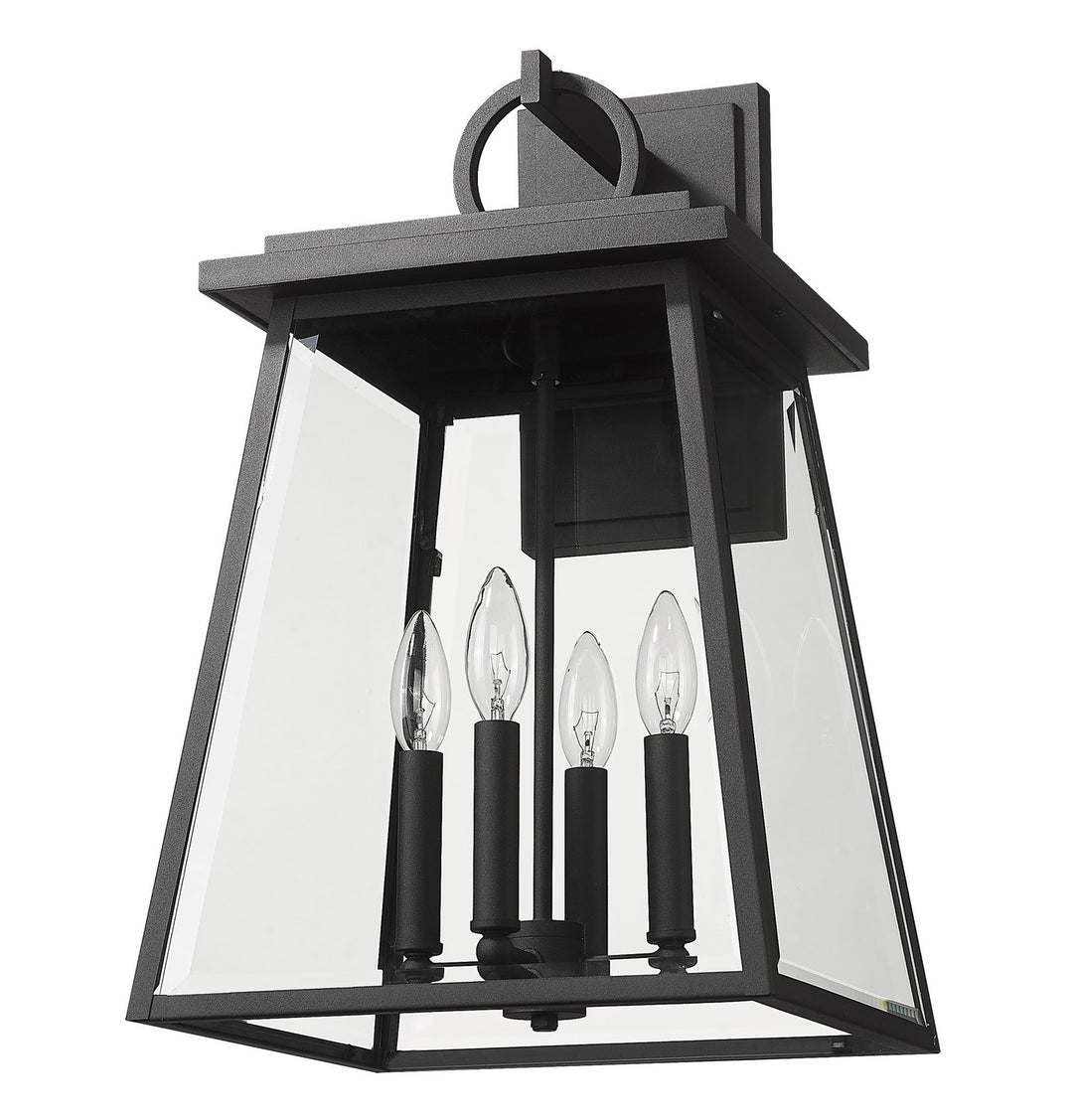 Z-Lite Lighting 521B-BK  Broughton Outdoor Black