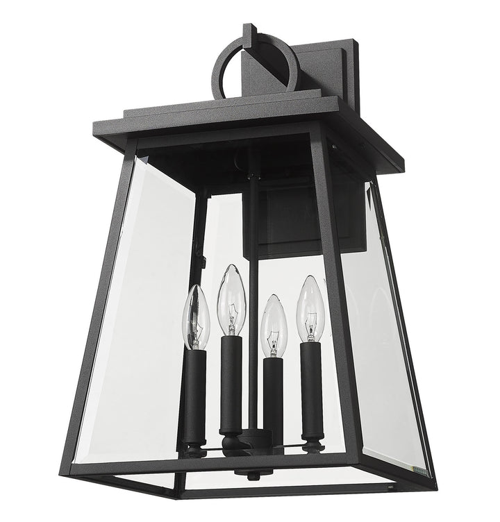 Z-Lite Lighting 521B-BK  Broughton Outdoor Black