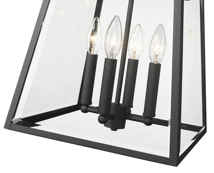 Z-Lite Lighting 521B-BK  Broughton Outdoor Black