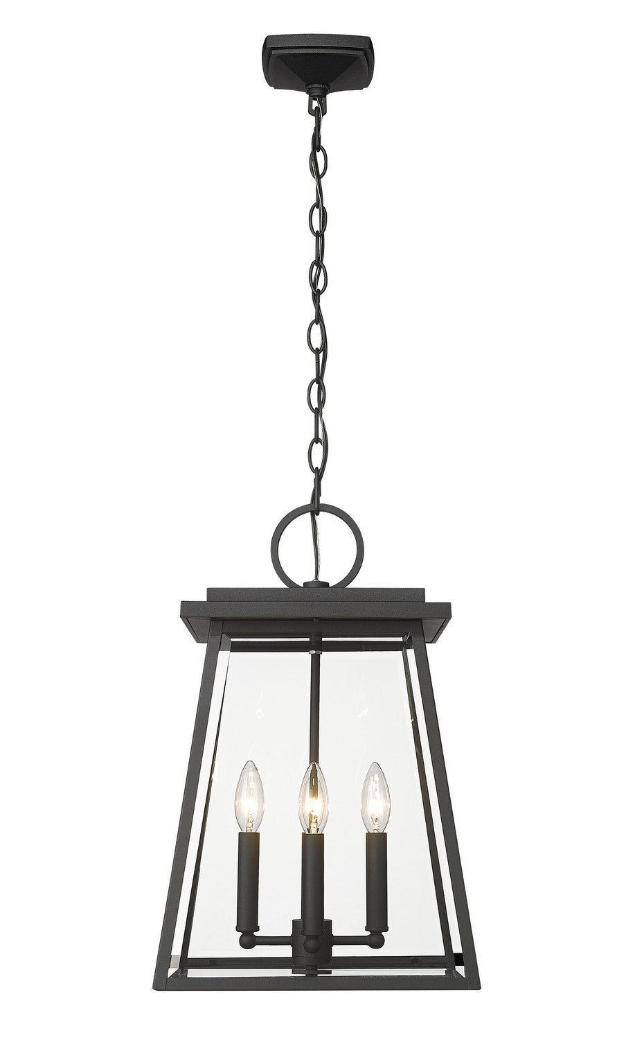 Z-Lite Lighting 521CHB-BK  Broughton Outdoor Black