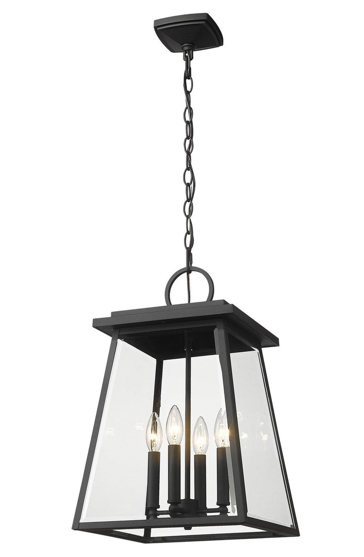 Z-Lite Lighting 521CHB-BK  Broughton Outdoor Black