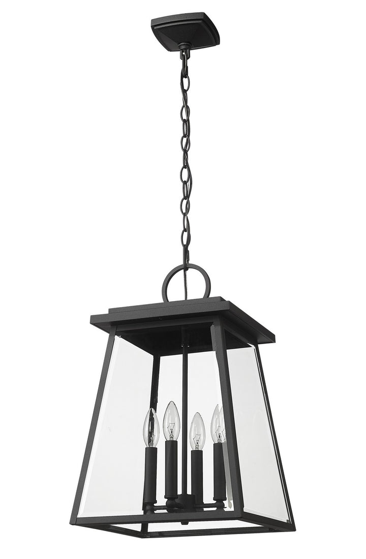 Z-Lite Lighting 521CHB-BK  Broughton Outdoor Black