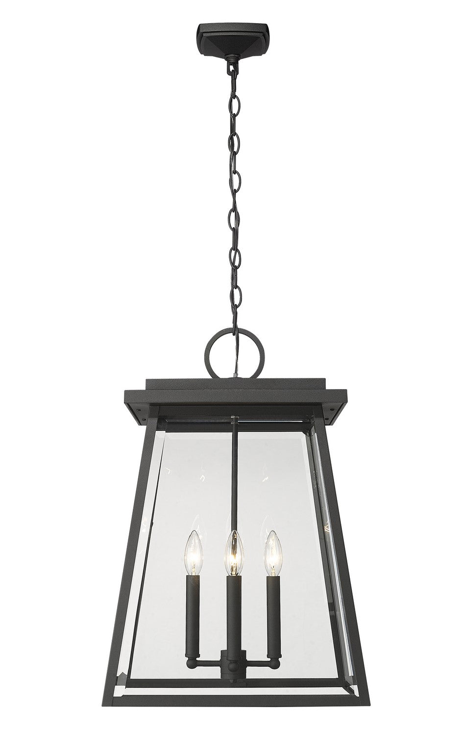 Z-Lite Lighting 521CHXL-BK  Broughton Outdoor Black