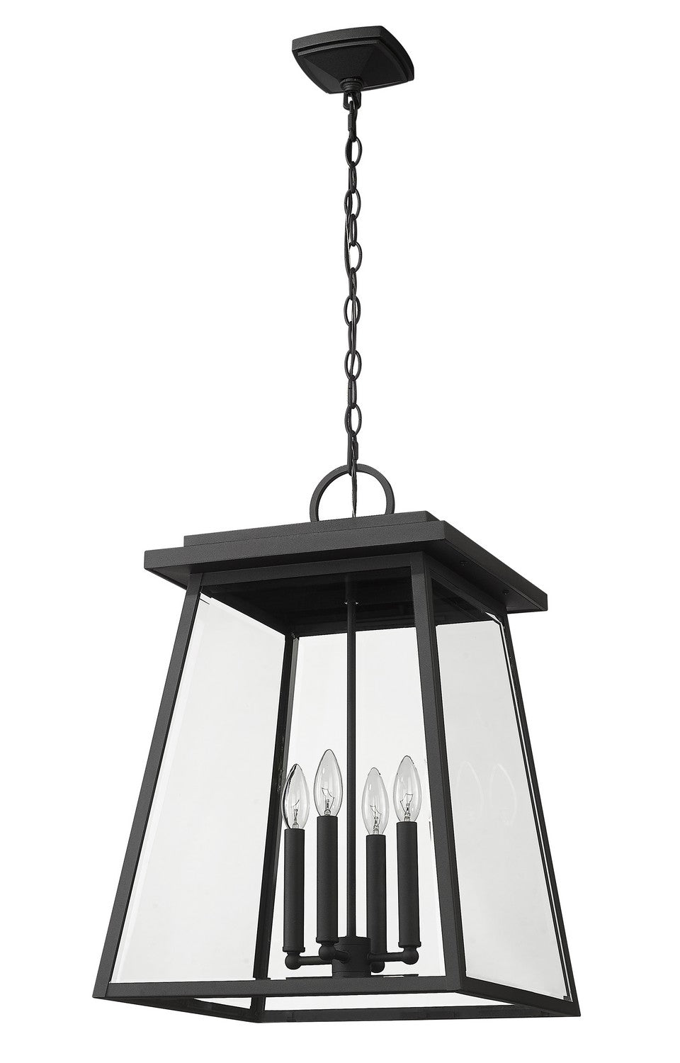 Z-Lite Lighting 521CHXL-BK  Broughton Outdoor Black