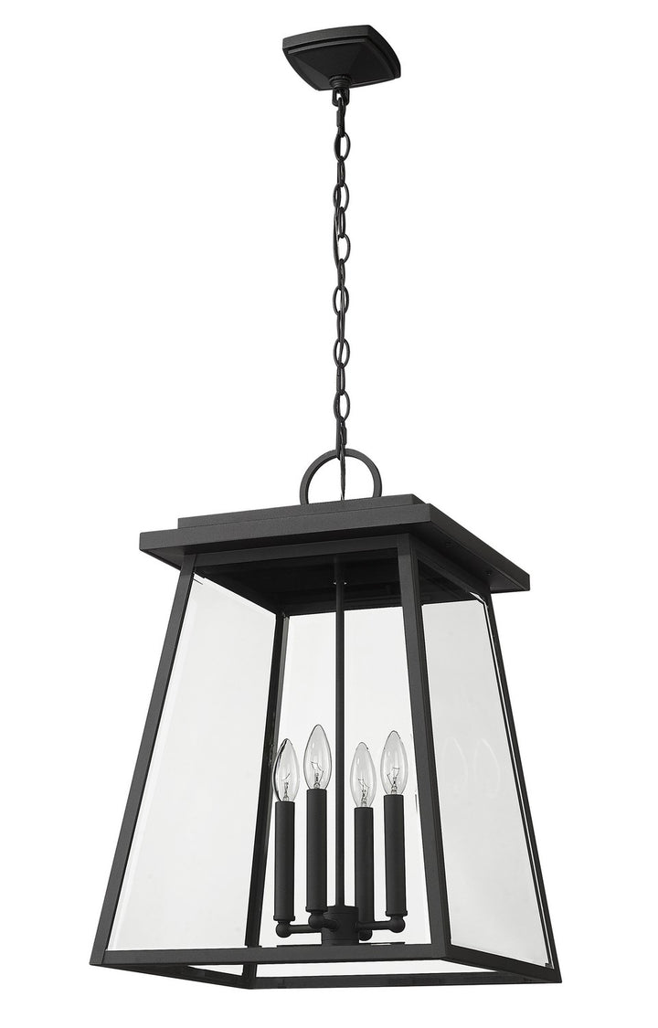 Z-Lite Lighting 521CHXL-BK  Broughton Outdoor Black