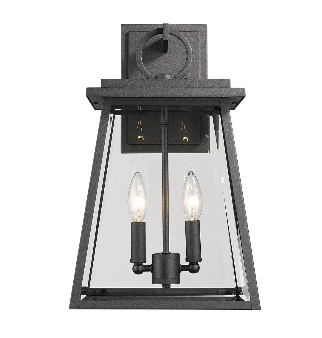 Z-Lite Lighting 521M-BK  Broughton Outdoor Black