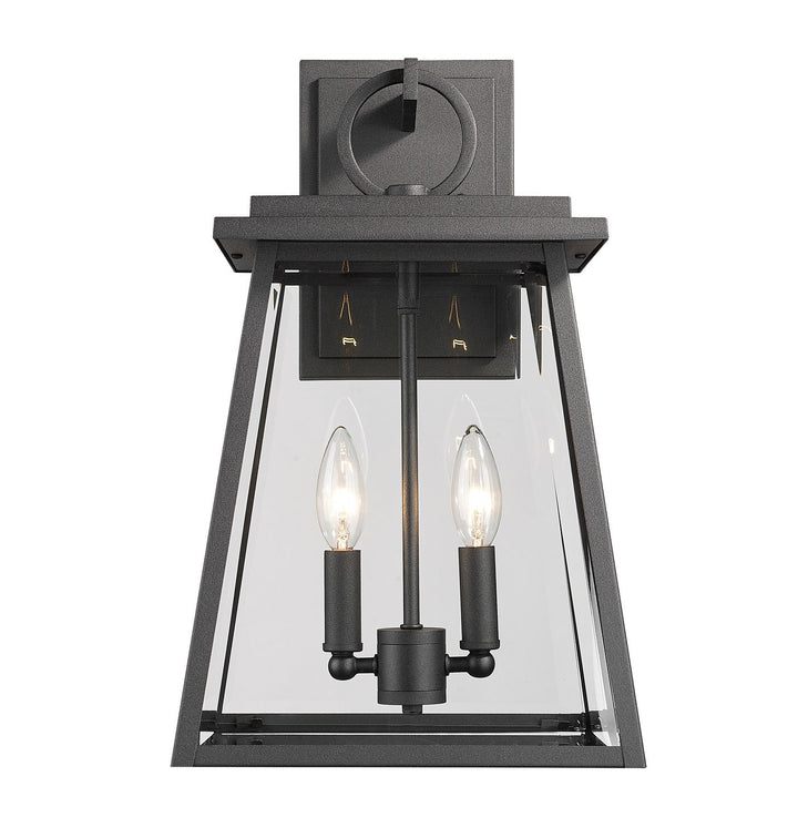 Z-Lite Lighting 521M-BK  Broughton Outdoor Black