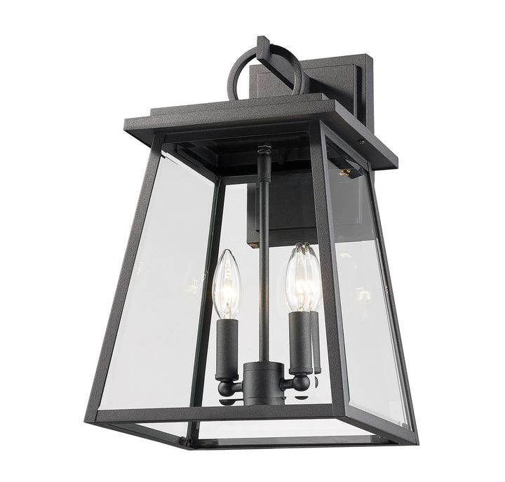 Z-Lite Lighting 521M-BK  Broughton Outdoor Black