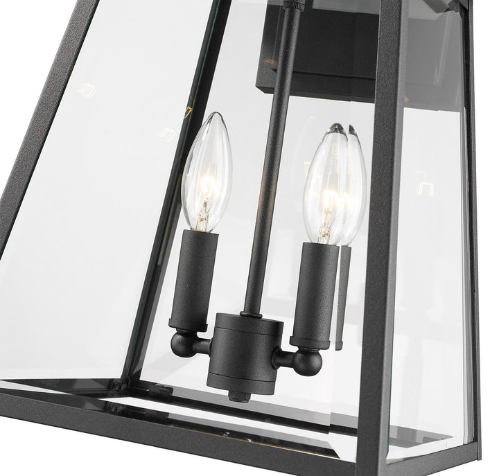 Z-Lite Lighting 521M-BK  Broughton Outdoor Black