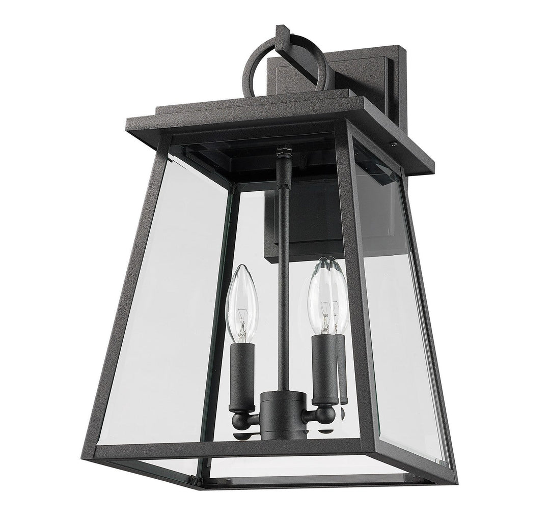 Z-Lite Lighting 521M-BK  Broughton Outdoor Black