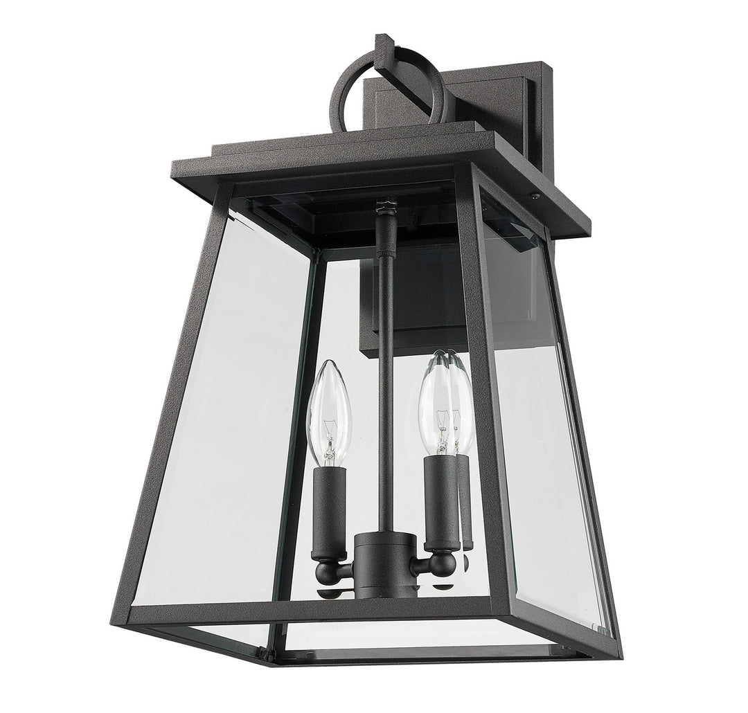 Z-Lite Lighting 521M-BK  Broughton Outdoor Black