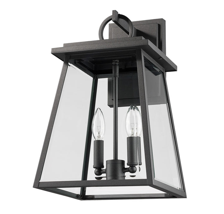 Z-Lite Lighting 521M-BK  Broughton Outdoor Black