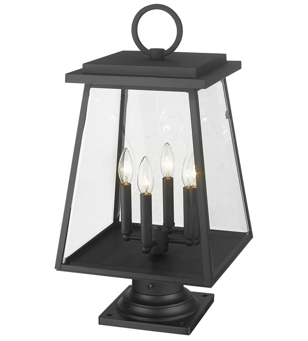 Z-Lite Lighting 521PHBR-533PM-BK  Broughton Outdoor Black