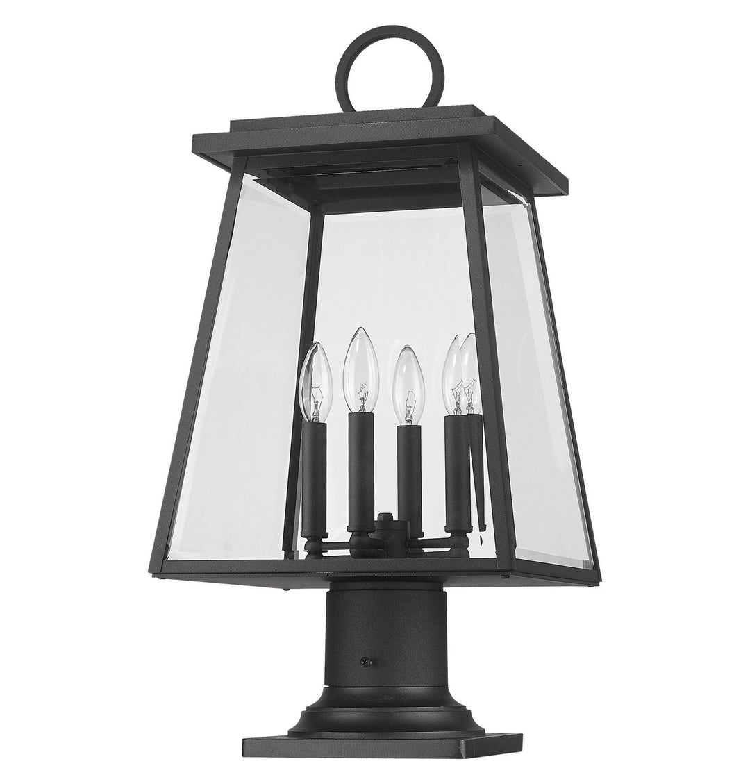 Z-Lite Lighting 521PHBR-533PM-BK  Broughton Outdoor Black