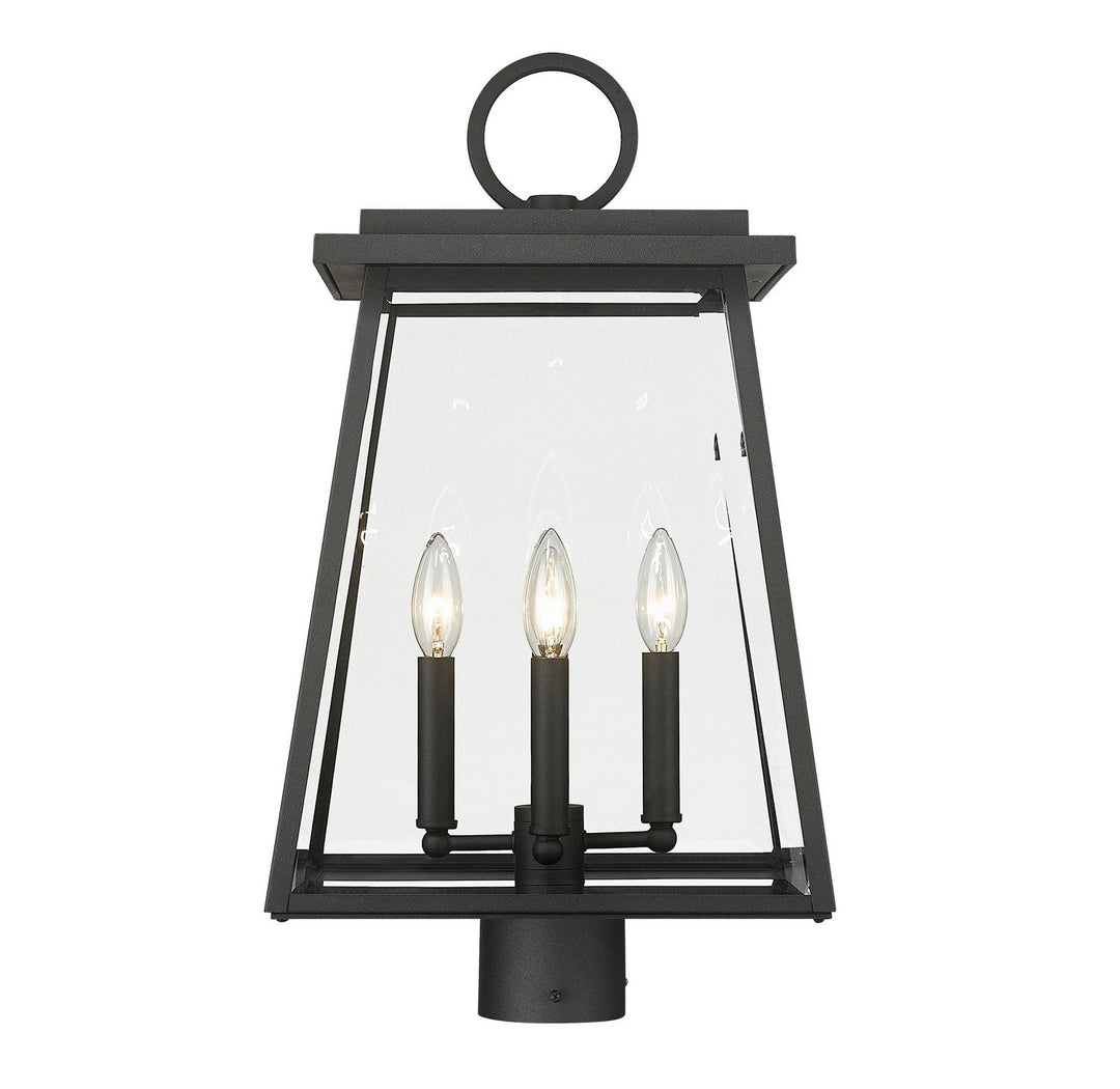 Z-Lite Lighting 521PHBR-BK  Broughton Outdoor Black