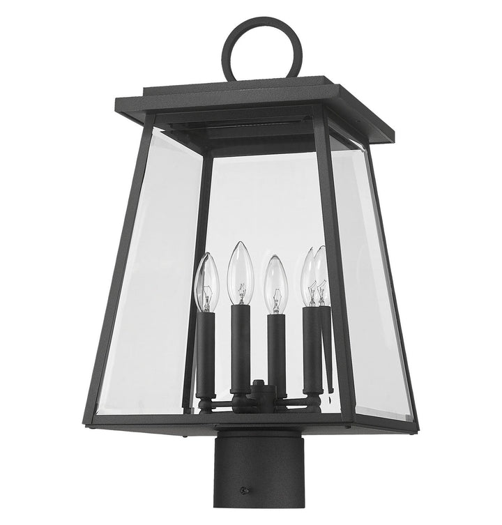 Z-Lite Lighting 521PHBR-BK  Broughton Outdoor Black