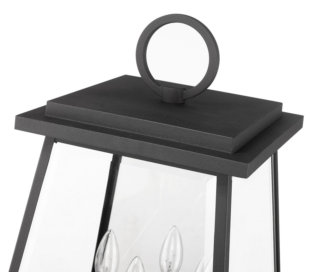 Z-Lite Lighting 521PHBR-BK  Broughton Outdoor Black