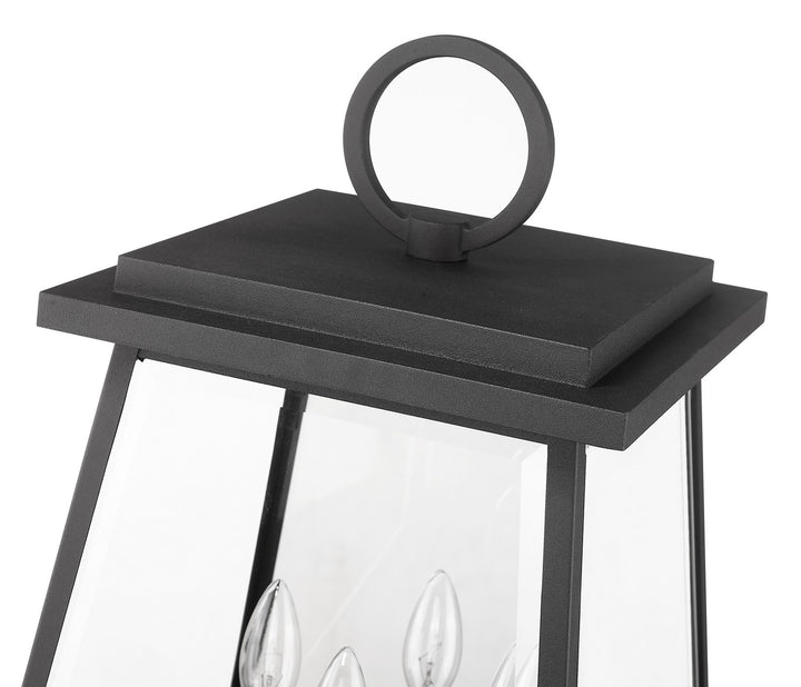 Z-Lite Lighting 521PHBR-BK  Broughton Outdoor Black