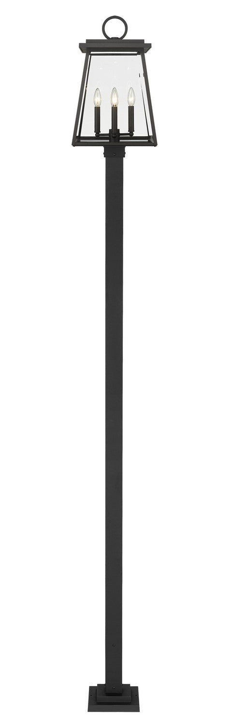 Z-Lite Lighting 521PHBS-536P-BK  Broughton Outdoor Black