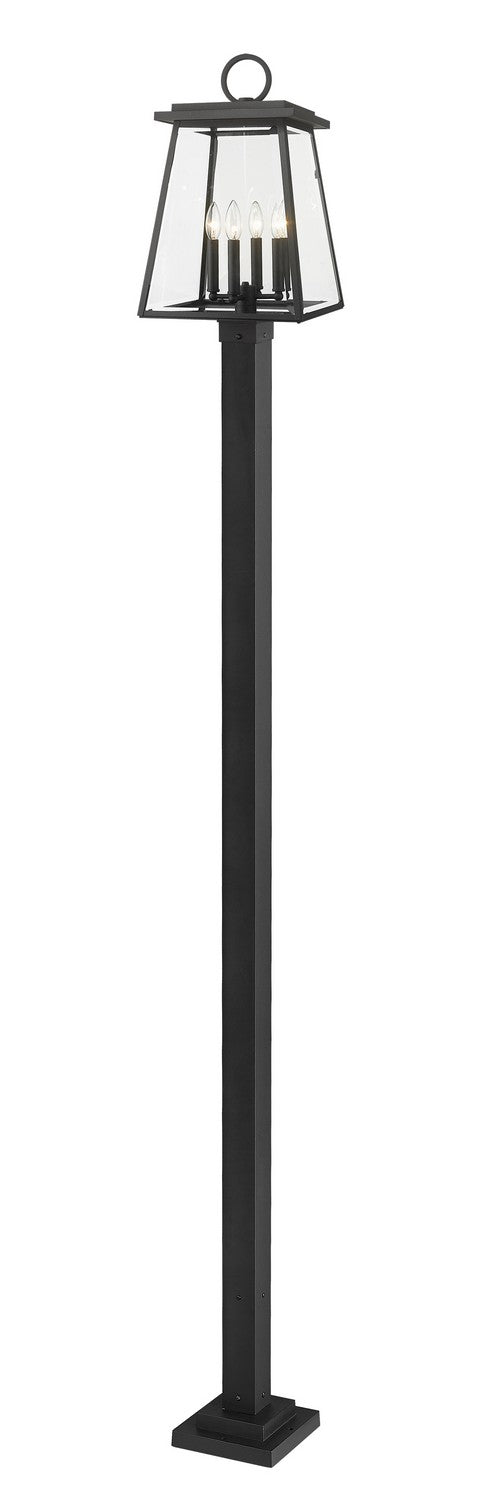 Z-Lite Lighting 521PHBS-536P-BK  Broughton Outdoor Black