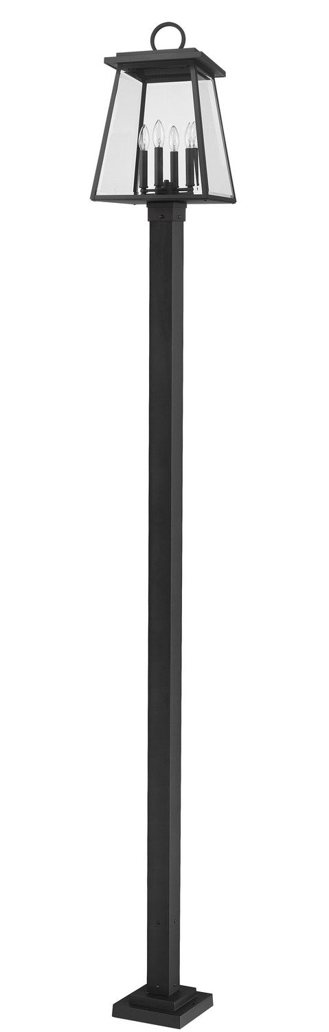 Z-Lite Lighting 521PHBS-536P-BK  Broughton Outdoor Black