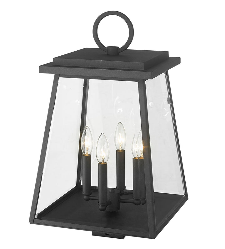 Z-Lite Lighting 521PHBS-BK  Broughton Outdoor Black