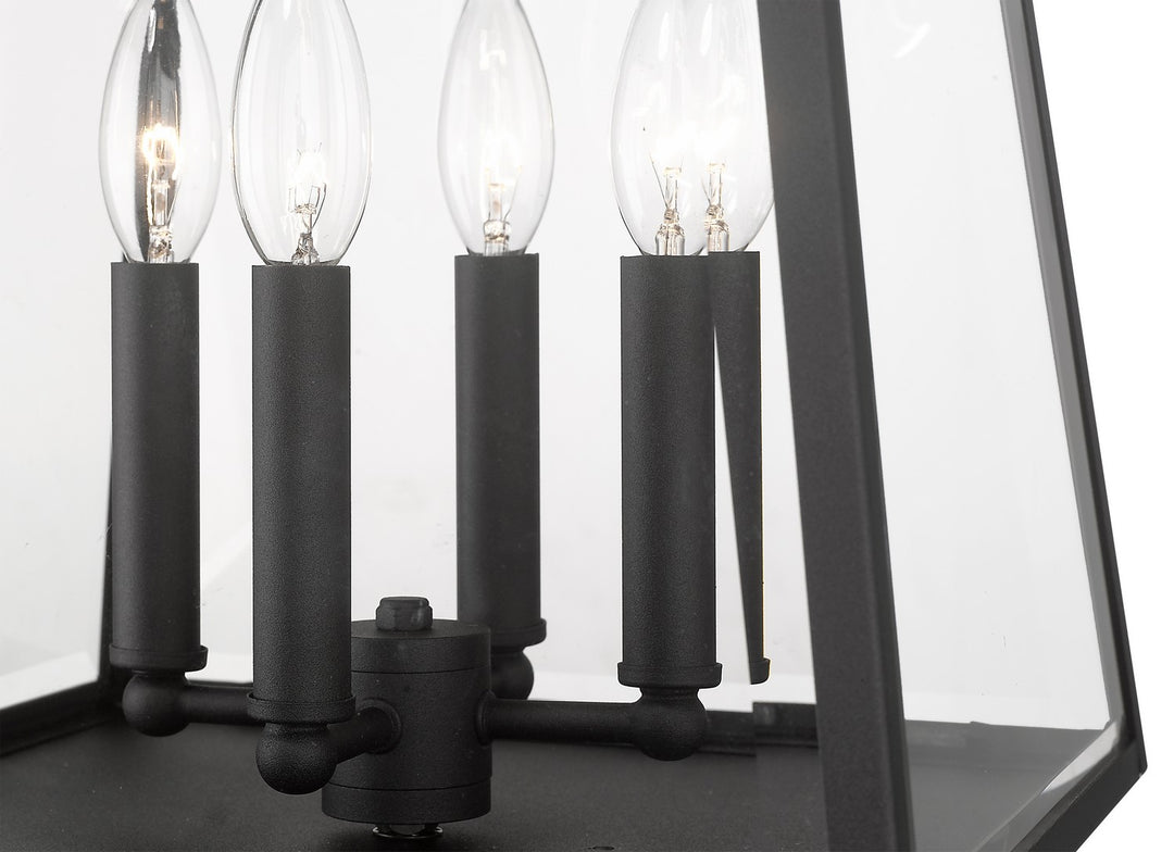 Z-Lite Lighting 521PHBS-BK  Broughton Outdoor Black