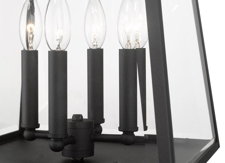 Z-Lite Lighting 521PHBS-BK  Broughton Outdoor Black