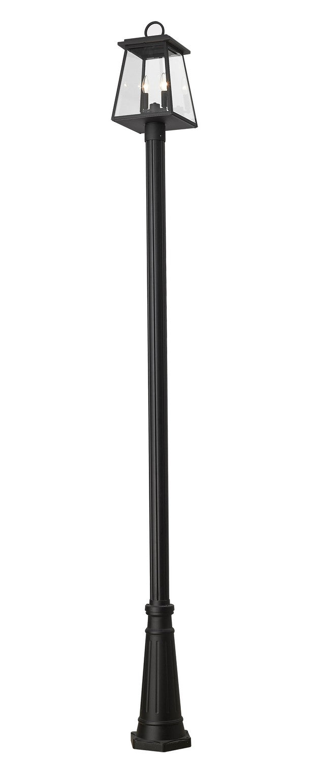 Z-Lite Lighting 521PHMR-519P-BK  Broughton Outdoor Black