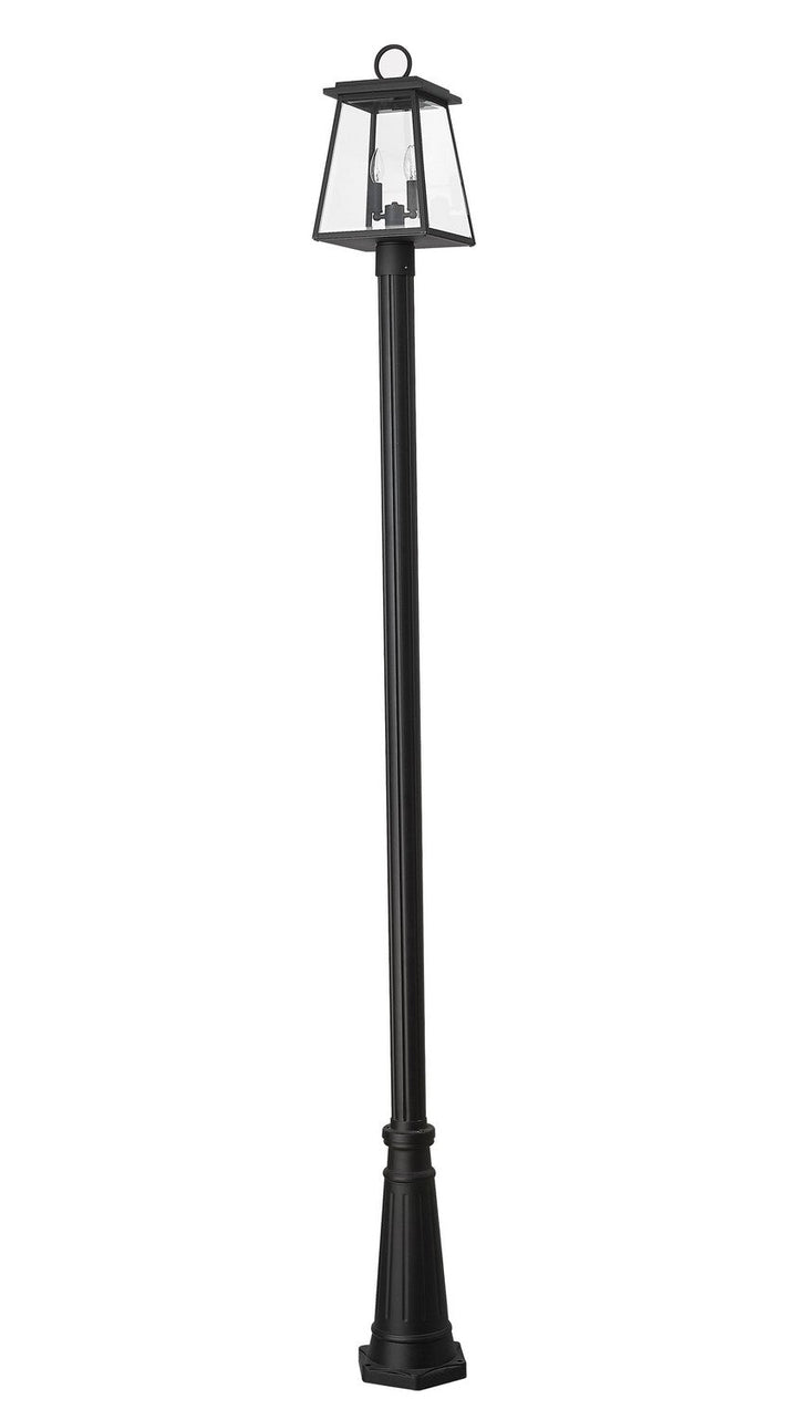 Z-Lite Lighting 521PHMR-519P-BK  Broughton Outdoor Black