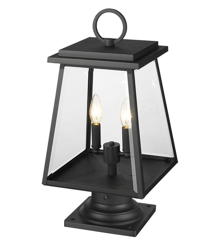 Z-Lite Lighting 521PHMR-533PM-BK  Broughton Outdoor Black