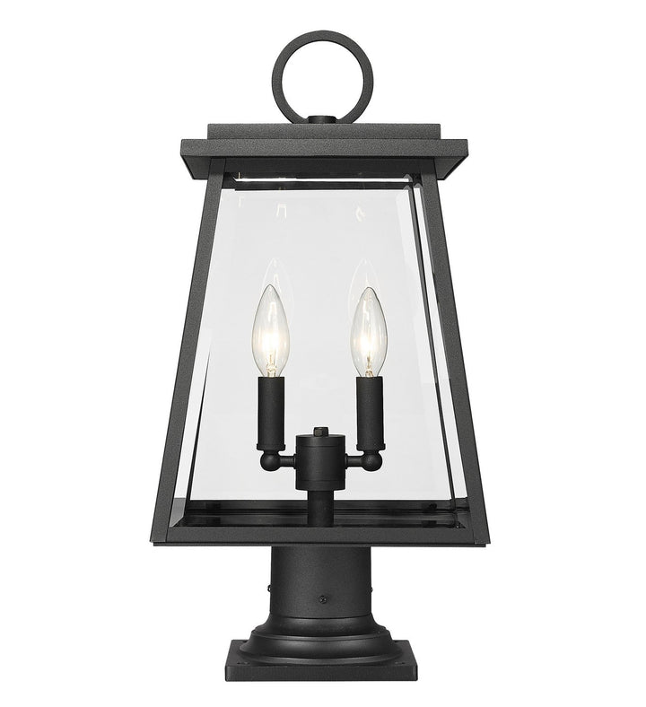 Z-Lite Lighting 521PHMR-533PM-BK  Broughton Outdoor Black