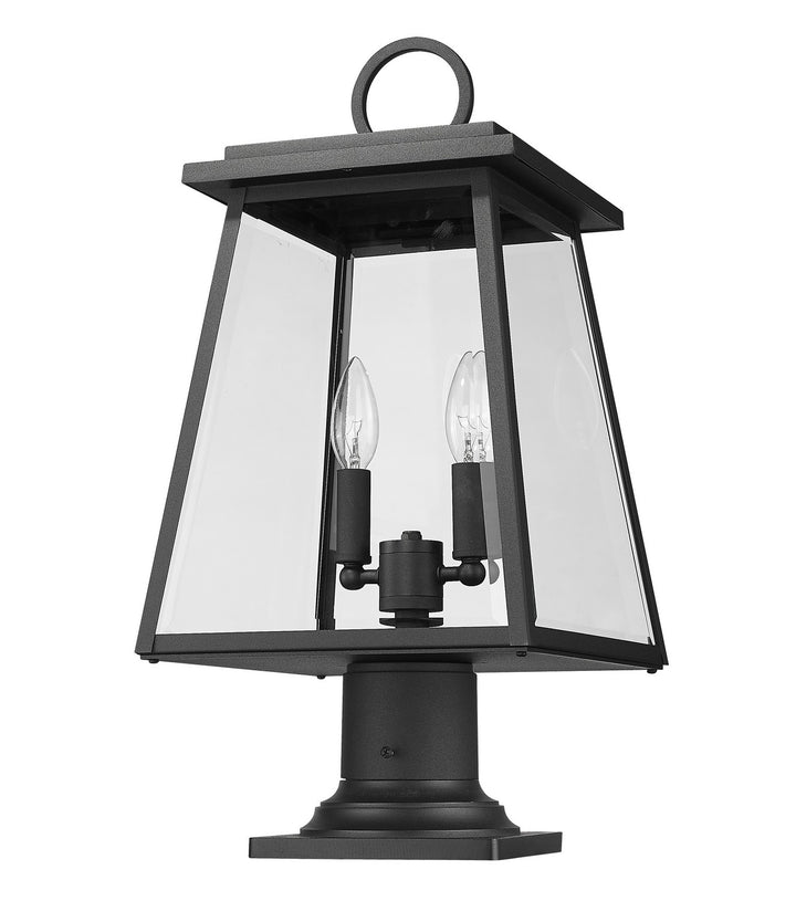 Z-Lite Lighting 521PHMR-533PM-BK  Broughton Outdoor Black
