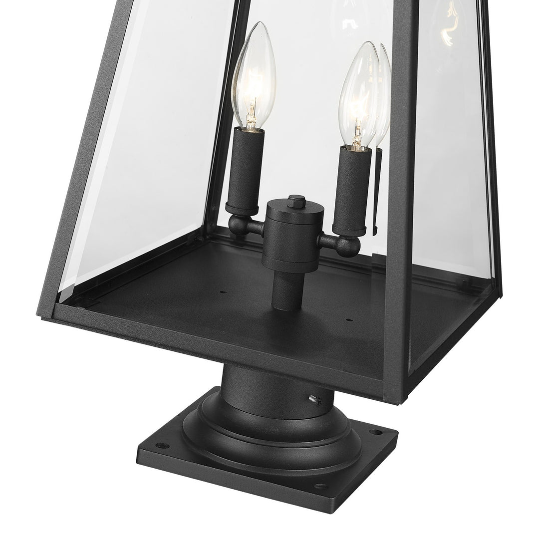 Z-Lite Lighting 521PHMR-533PM-BK  Broughton Outdoor Black