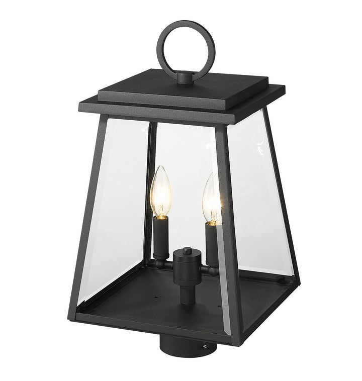 Z-Lite Lighting 521PHMR-BK  Broughton Outdoor Black