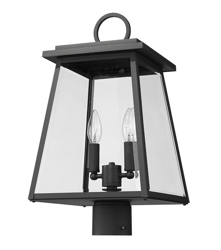 Z-Lite Lighting 521PHMR-BK  Broughton Outdoor Black