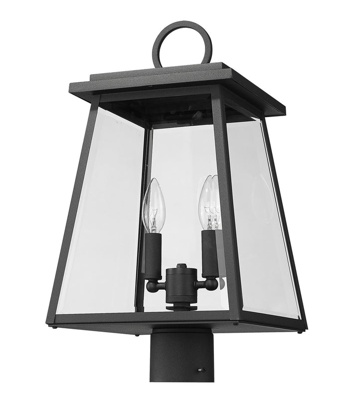 Z-Lite Lighting 521PHMR-BK  Broughton Outdoor Black