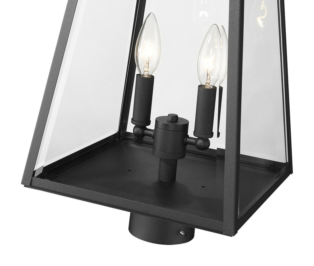 Z-Lite Lighting 521PHMR-BK  Broughton Outdoor Black