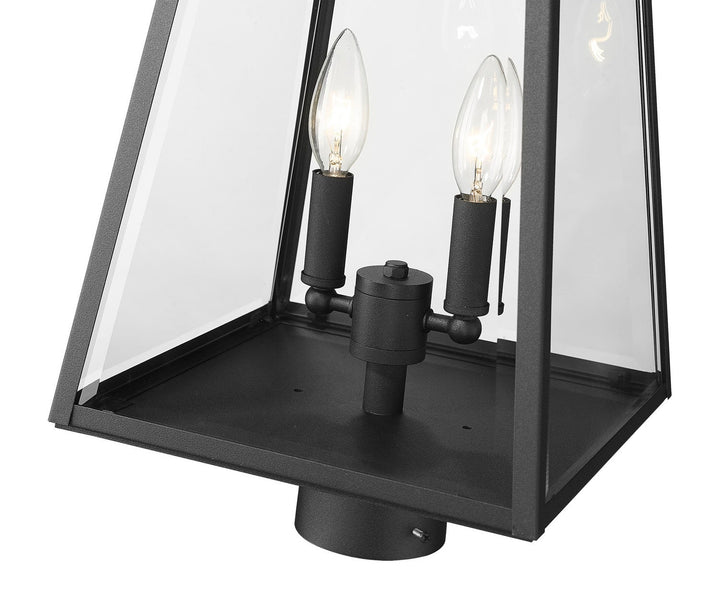 Z-Lite Lighting 521PHMR-BK  Broughton Outdoor Black