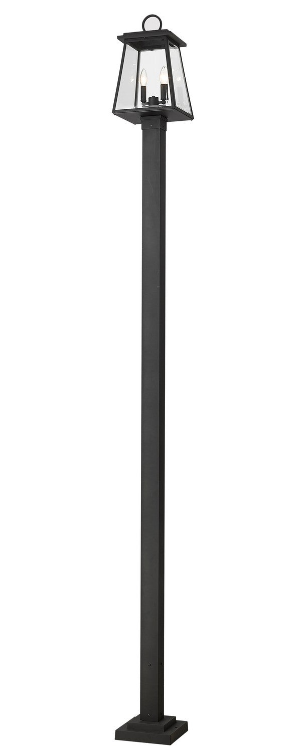 Z-Lite Lighting 521PHMS-536P-BK  Broughton Outdoor Black