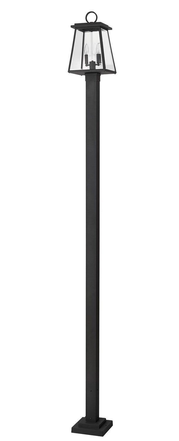 Z-Lite Lighting 521PHMS-536P-BK  Broughton Outdoor Black