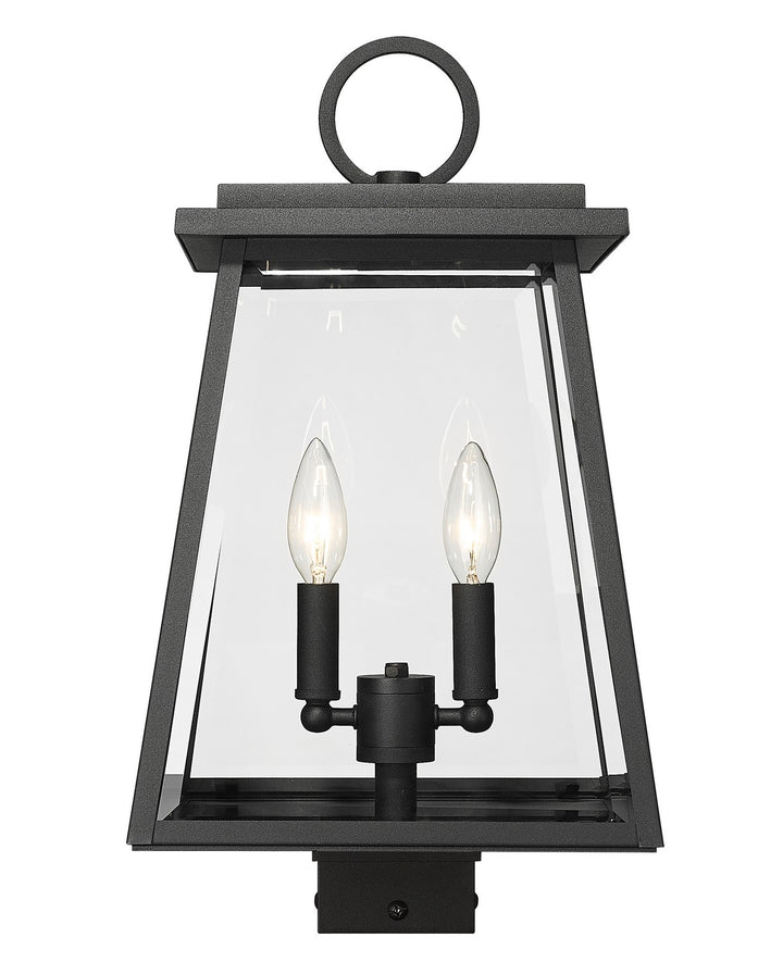 Z-Lite Lighting 521PHMS-BK  Broughton Outdoor Black