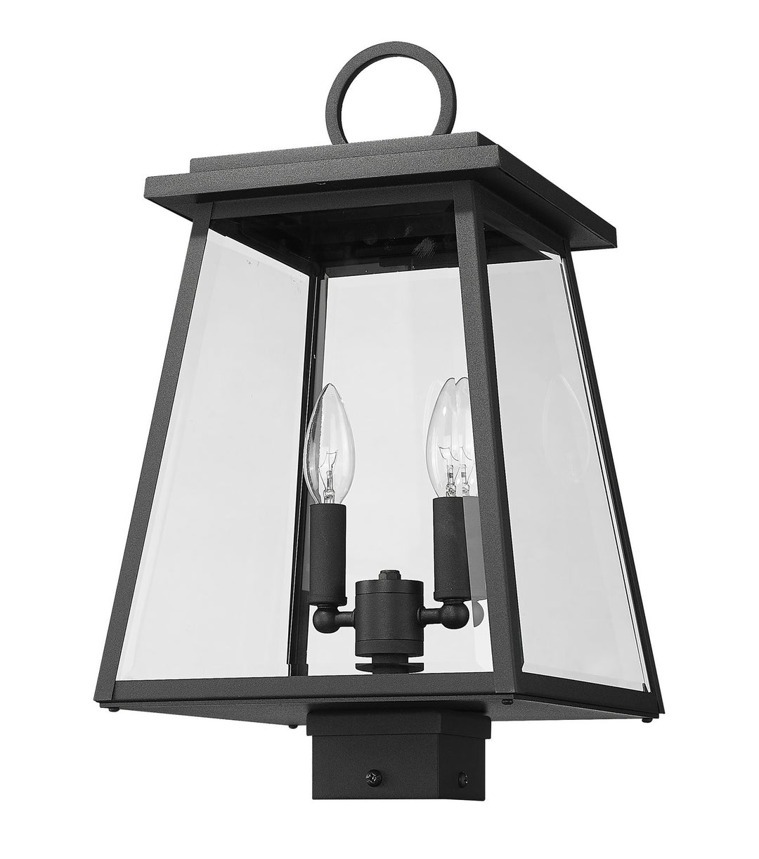 Z-Lite Lighting 521PHMS-BK  Broughton Outdoor Black