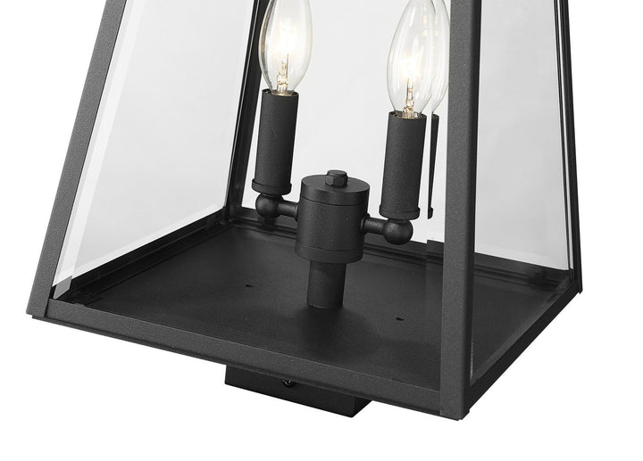 Z-Lite Lighting 521PHMS-BK  Broughton Outdoor Black