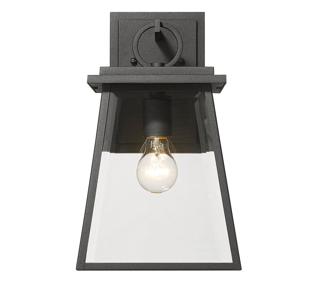 Z-Lite Lighting 521S-BK  Broughton Outdoor Black