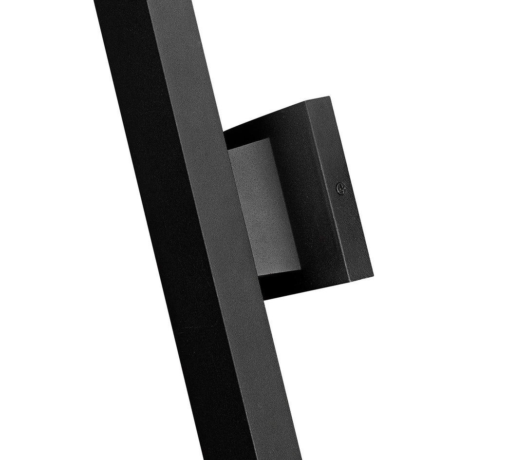 Z-Lite Lighting 576M-2-BK-LED  Edge Modern Outdoor Black