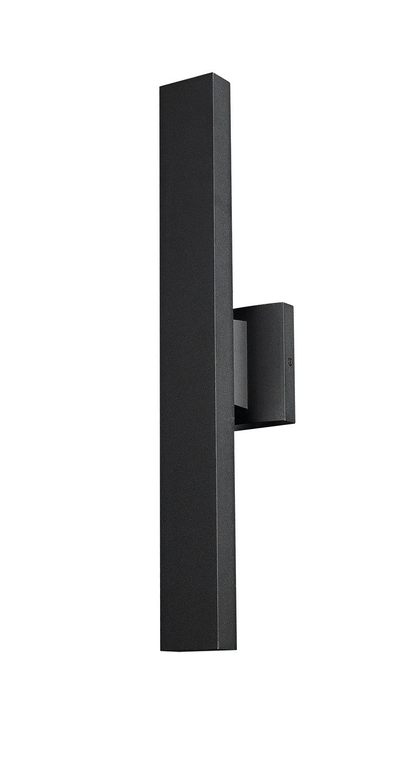 Z-Lite Lighting 576S-2-BK-LED  Edge Modern Outdoor Black