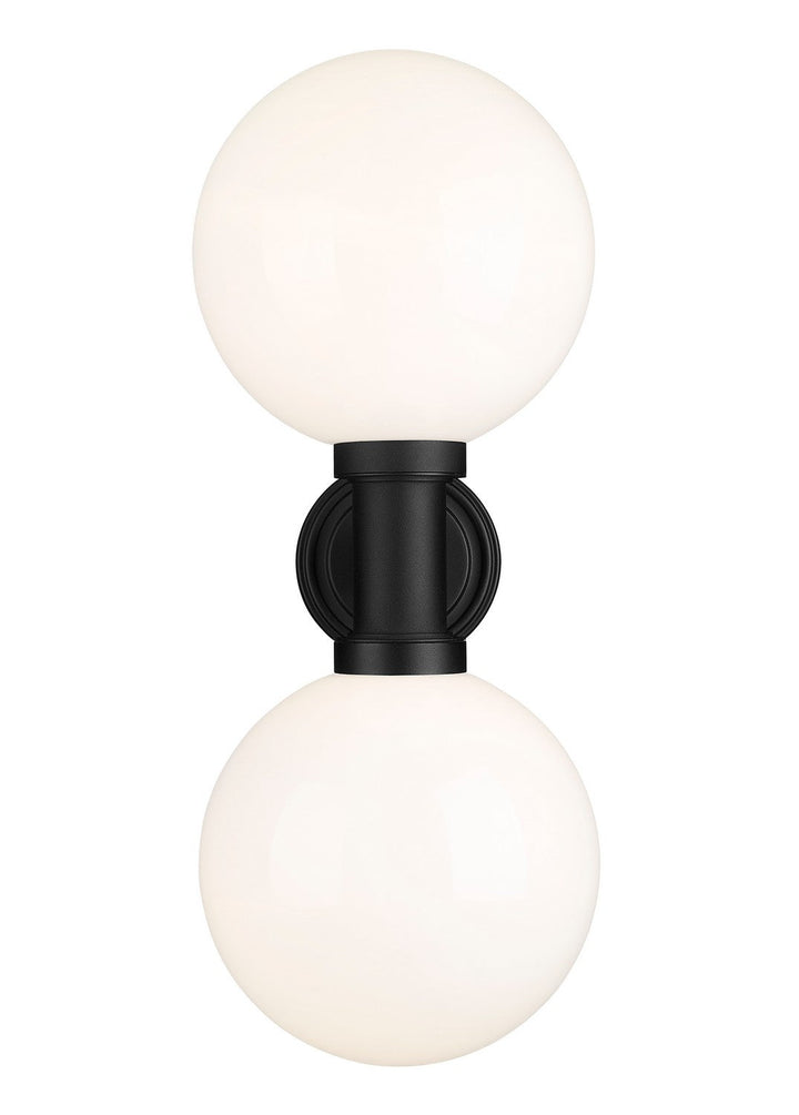 Z-Lite Lighting 597B2-BK Modern Laurent Outdoor Black