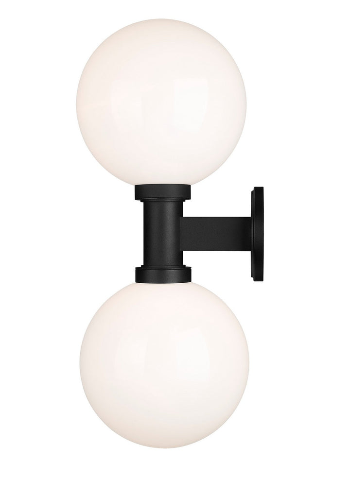 Z-Lite Lighting 597B2-BK Modern Laurent Outdoor Black