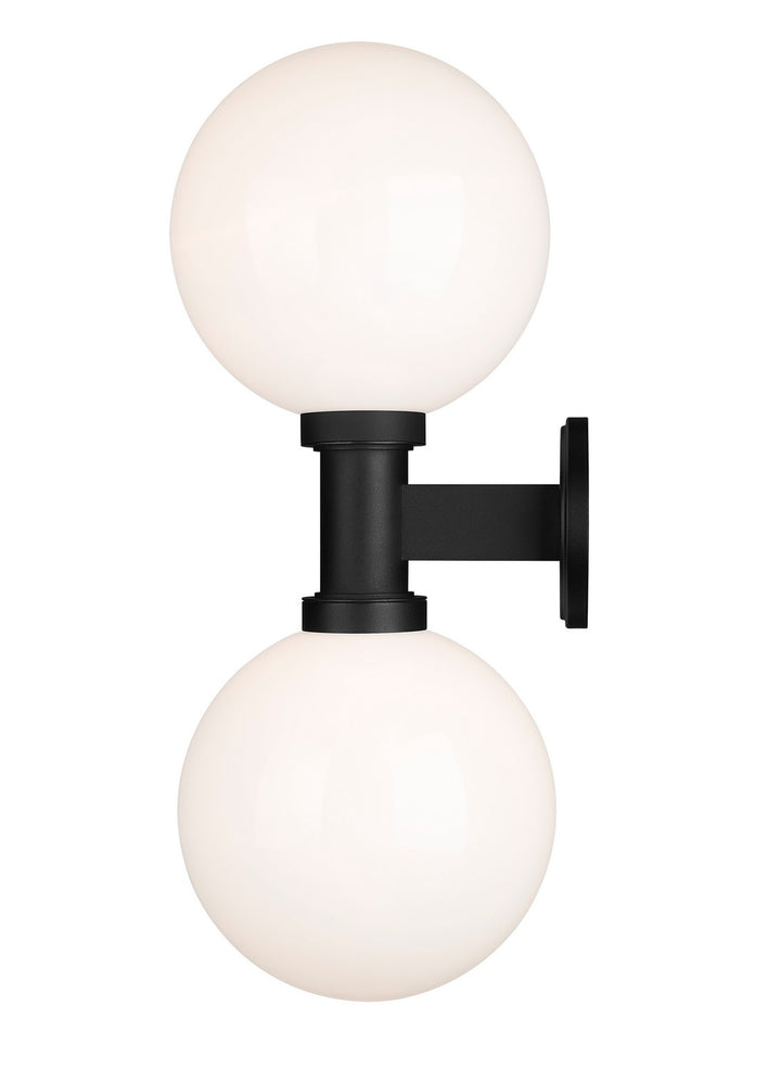Z-Lite Lighting 597B2-BK Modern Laurent Outdoor Black